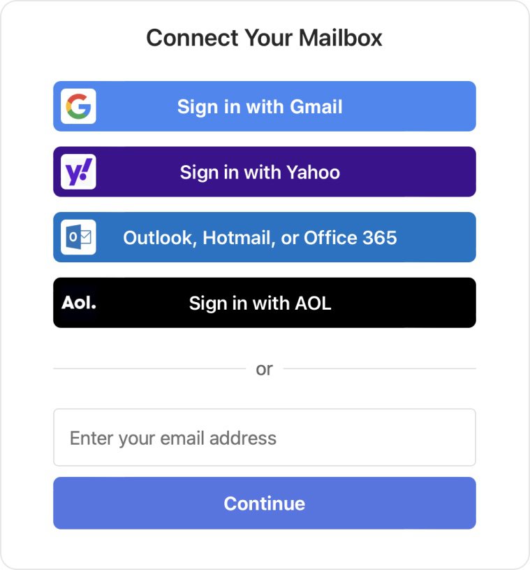 Connecting Your Email Account