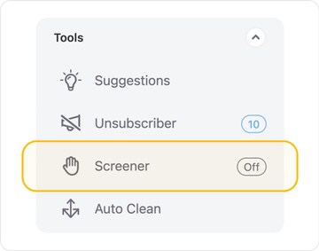 Tap the feature in the Tools section of the menu