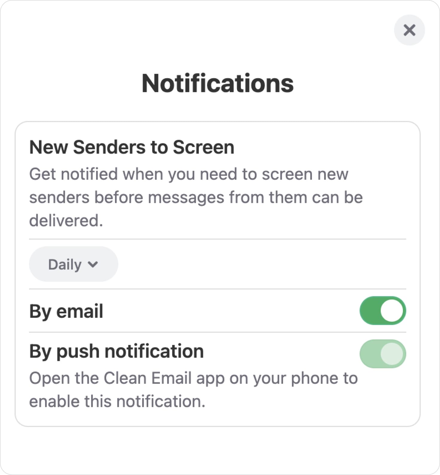 Destinator Screen Screener