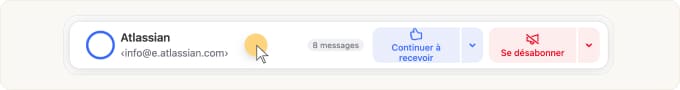 Prévisualiser les messages depuis le Désabonnement