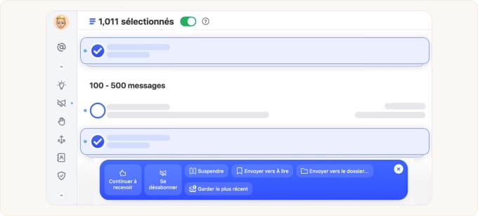 Gérer plusieurs listes d’e-mails à la fois