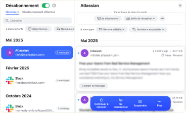 Afficher un aperçu du message le plus récent