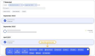 Use the old mail filter