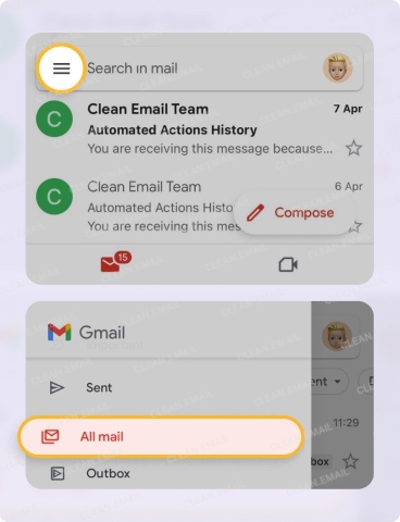 How to find archived emails in Gmail