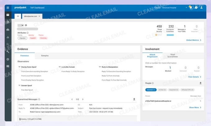 Proofpoint Archive for cloud-based email archiving and compliance