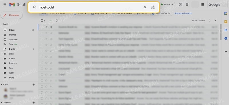 Archive old emails in Gmail by label