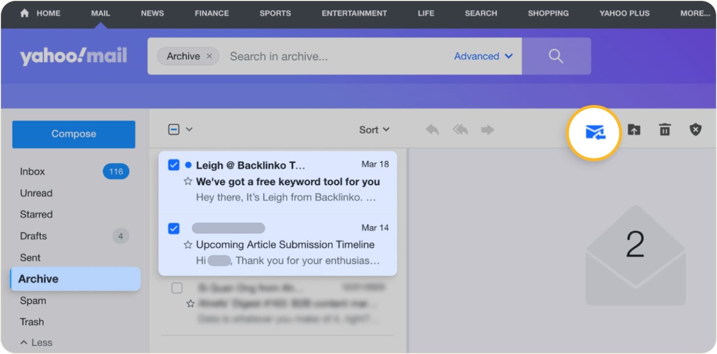 How to archive and unarchive yahoo mail full guide for 2025