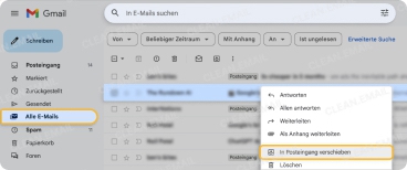 So rufen Sie archivierte E-Mails in Gmail ab auf Desktop