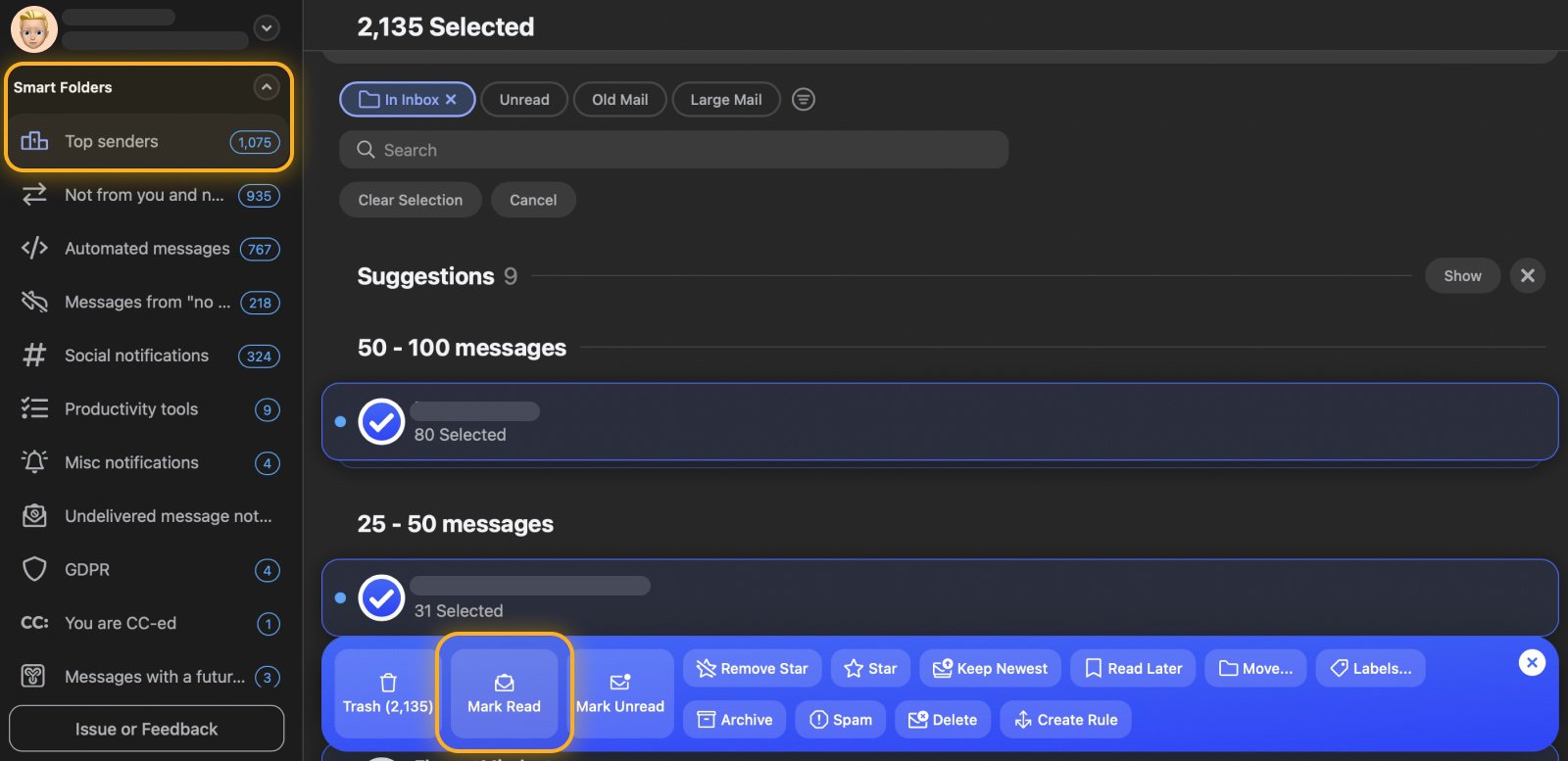 How To Mark All Emails As Read In Gmail Clean Email