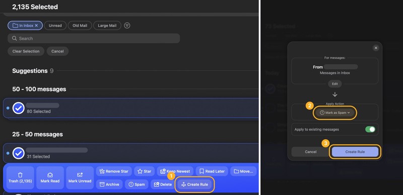 Click Create Rule