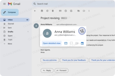 Gmail Contacts settings for keeping trusted senders out of Spam
