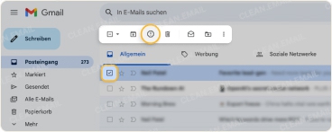 So richten Sie automatische Filter ein und melden Spam