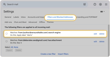 The advanced filtering system