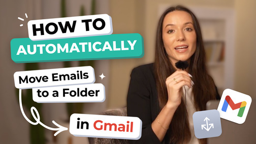 How To Automatically Move Emails to a Folder in Gmail