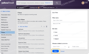 Email automation tools by Yahoo mail