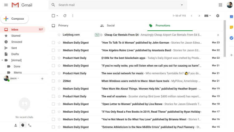 windows 10 free email client for gmail