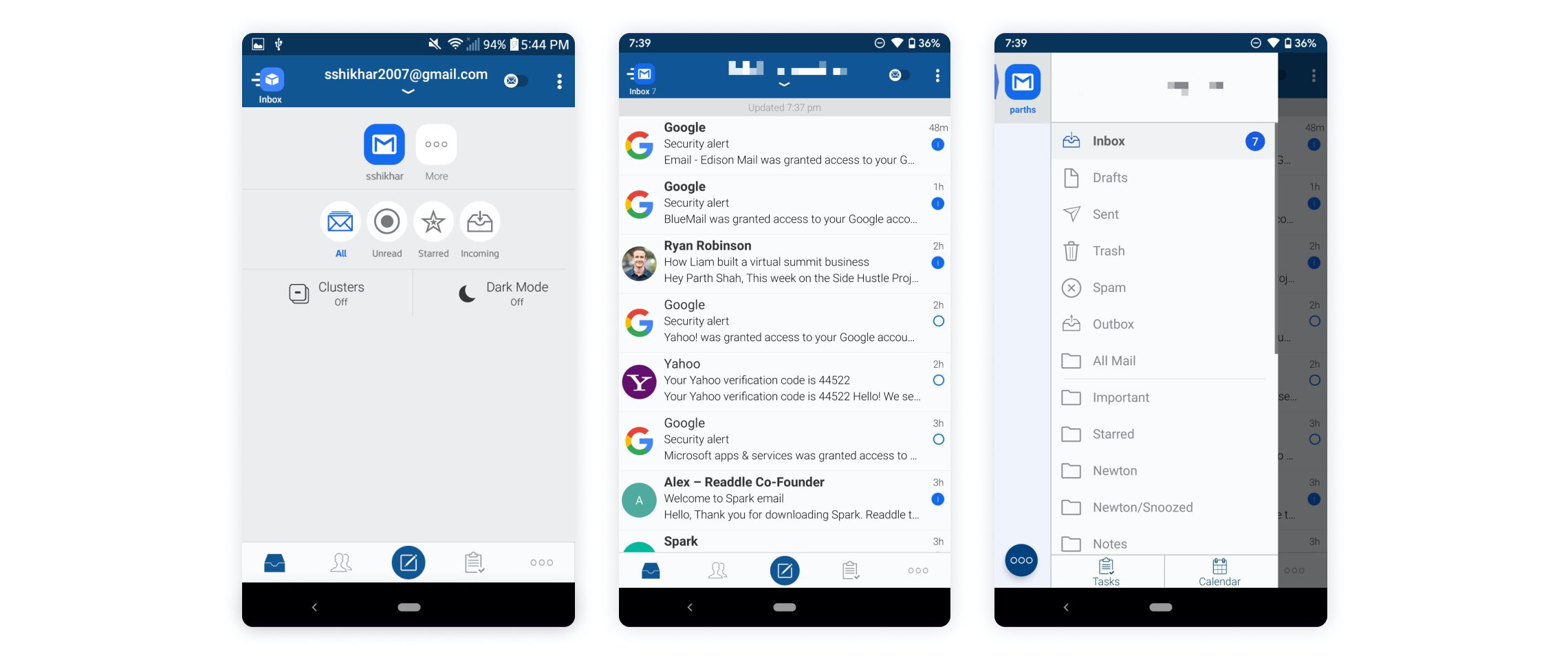 11 Best Email Apps For Android In 2023   Bluemail 2x 