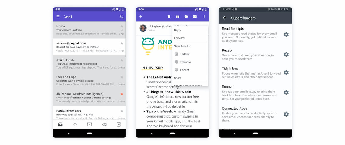 best email app for android and caldav