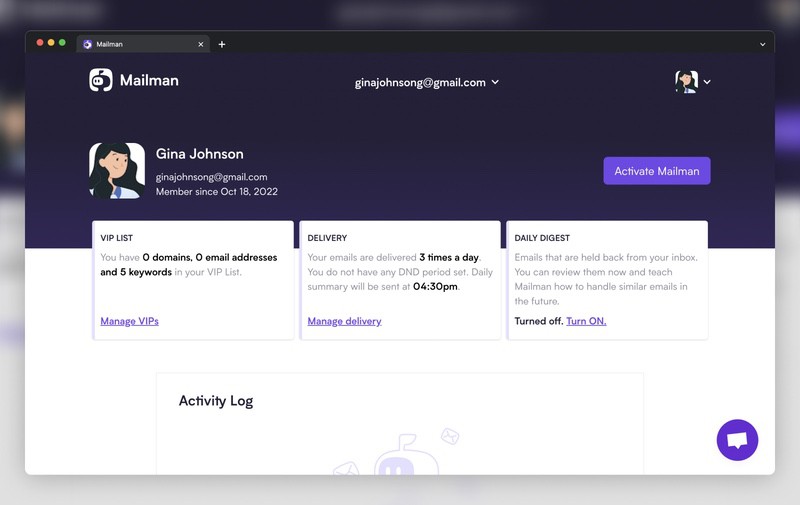 Mailman tool for scheduling email delivery times