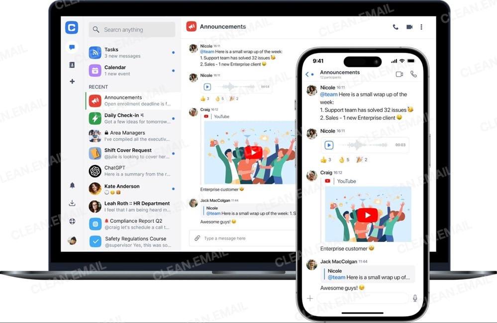 Chanty is an internal communications platform