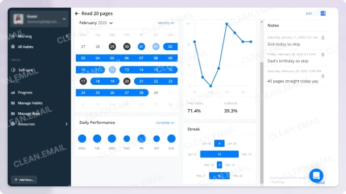 Habitify habit tracker for building and maintaining daily habits