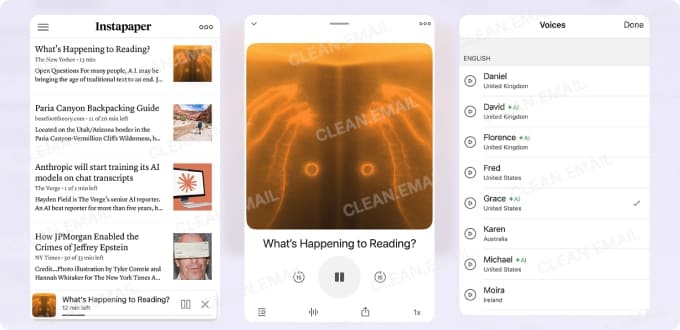 Instapaper saves web content for distraction-free offline reading across devices