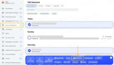 Clean Email Keep Newest option for managing recurring emails