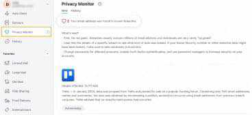Clean Email Privacy Monitor for checking email addresses against data breaches