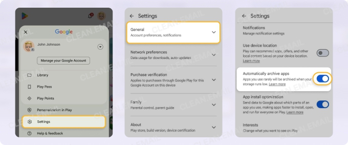 Remove Unused Apps