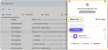 Block List feature