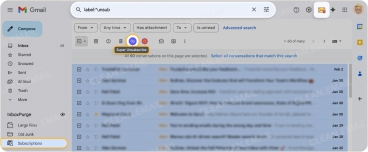 Super Unsubscribe feature