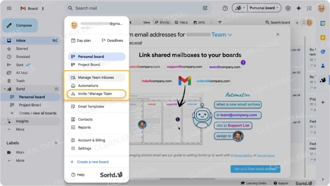 Team collaboration and automation capabilities