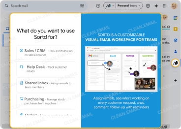 What do you want to use Sortd for?