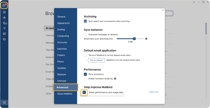 mailbird review security