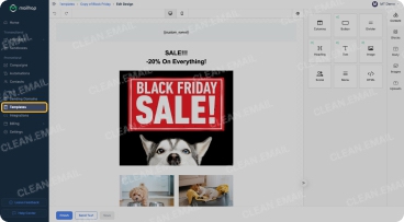Mailtrap features for email marketers