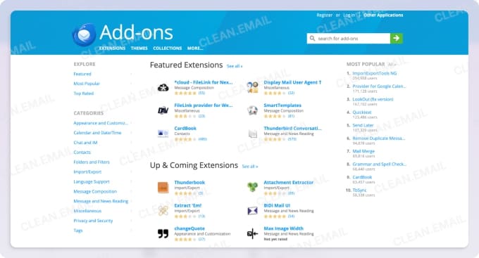 Third-party add-ons
