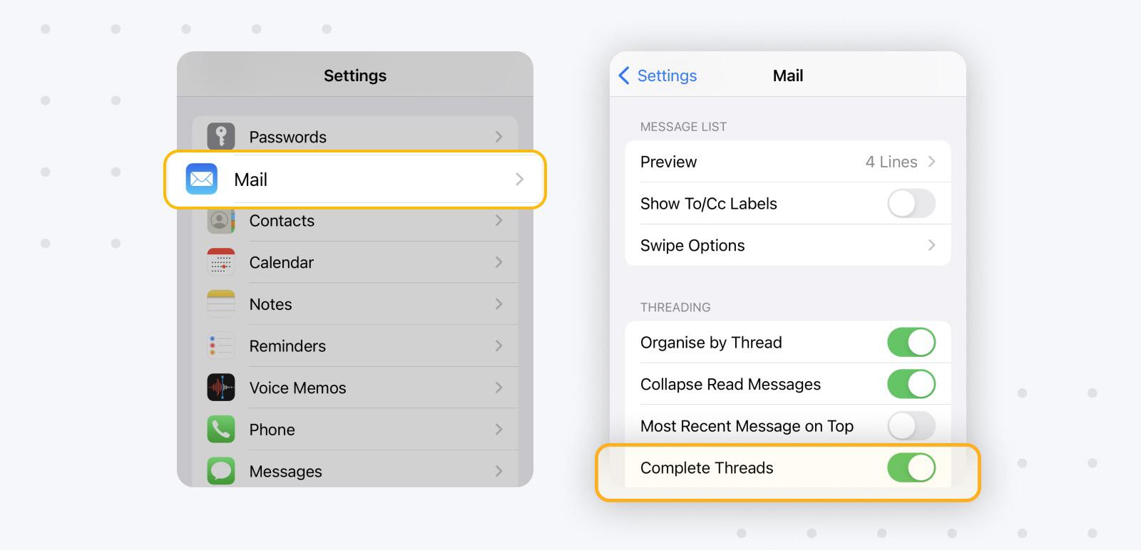 how to reply to a single email in a thread