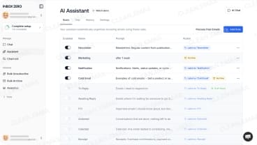 AI email assistant for sorting, labeling, drafting, blocking, and unsubscribing