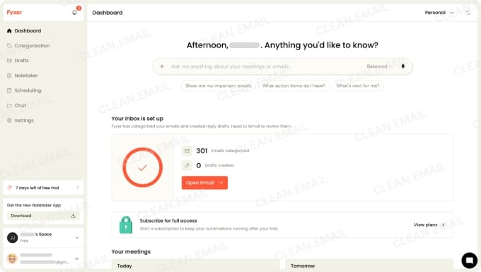 AI email assistant for labeling, filtering, drafting, and summarizing messages