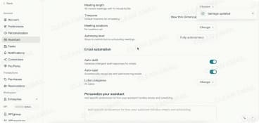 Perplexity email assistant