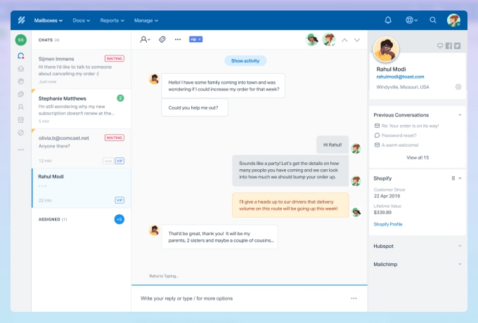Help Scout makes replies appear as regular emails, not automated tickets