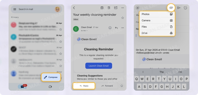 How to Attach File to Email on iPhone Gmail
