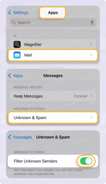 How to Stop Texts from Going to Email