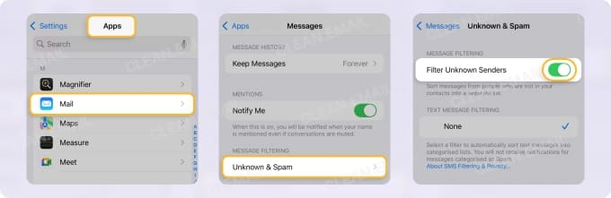 How to Stop Texts from Going to Email
