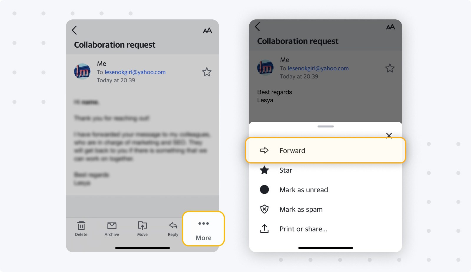 How To Forward An Email On iPhone Manually And Automatically