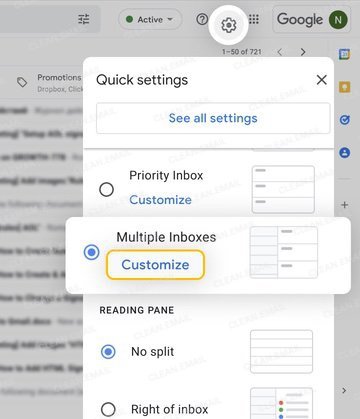 Keep work and personal emails separate