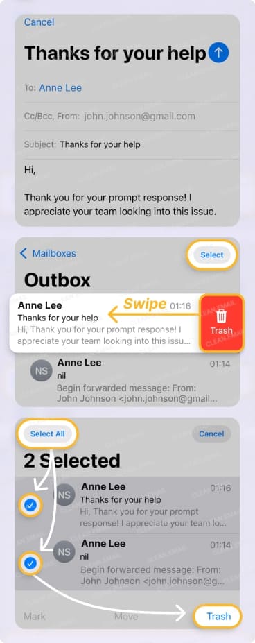 How to Find, Retrieve, Resend, or Delete Unsent Emails