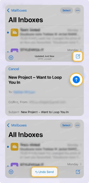 How to Unsend an Email on iPhone in the Mail App