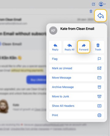 How to set up iCloud email forwarding to another address