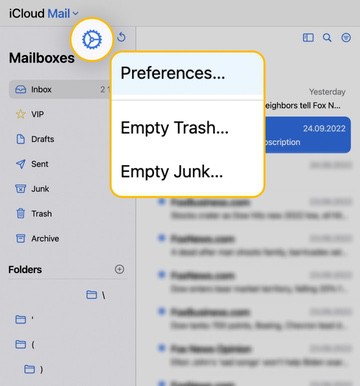 How to Print an Email from iCloud.com